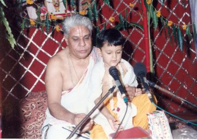 1999 - Aditya & Niranjan Shastriji-2 - aditya k shastri - the modern monk